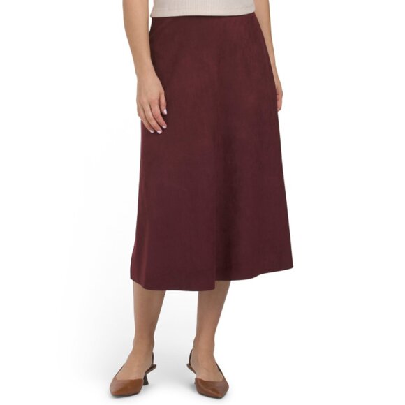 LA VILA MILANO Merlot Skirt - Picture 1 of 2